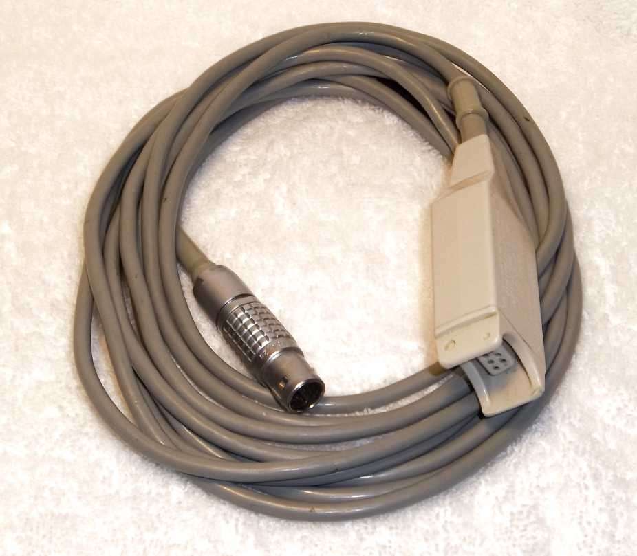 Nellcor Used N200 Pulse Oximeter Patient Cable 22 Nellcor N200 Pulse Oximeter Patient Cable N-200 pre-amp pre amp preamp connector